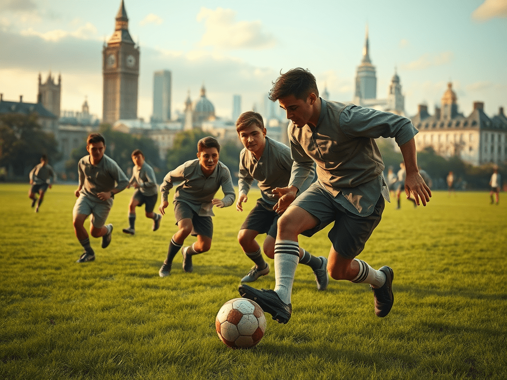 La nascita del calcio